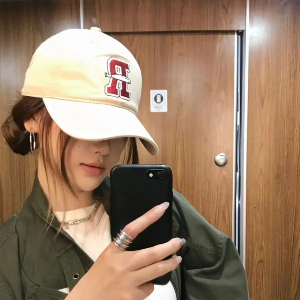 Letter Embroidered Classic Baseball Cap